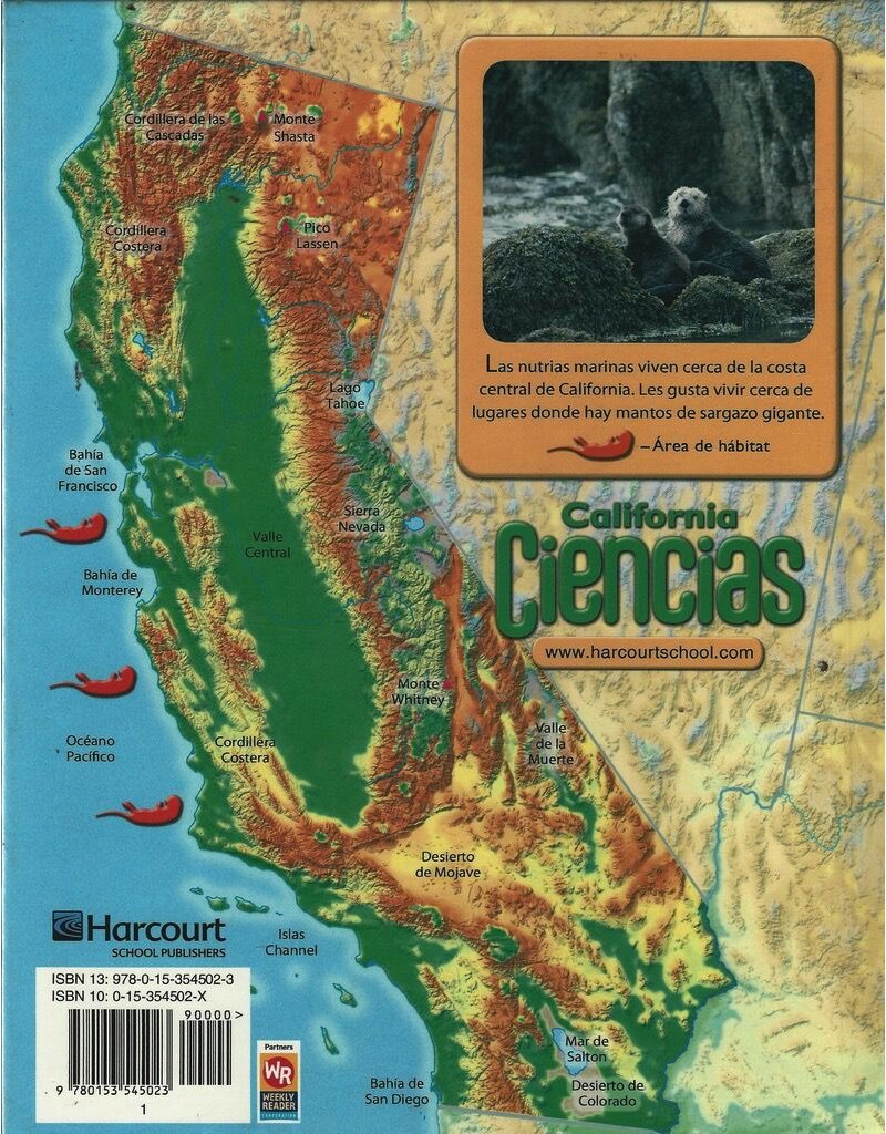 Harcourt School Publishers Ciencias California: Student Edition Grade 1 2008 (Spanish Edition)