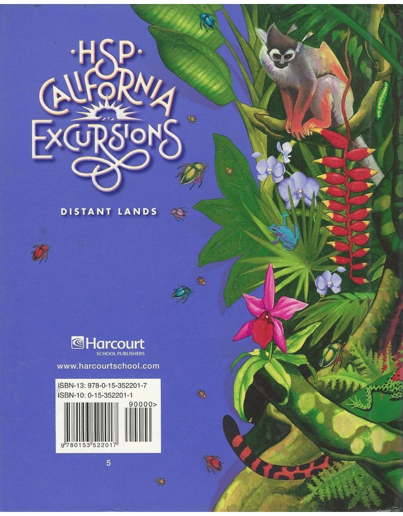 California Excursions: Distant Lands, Grade 5