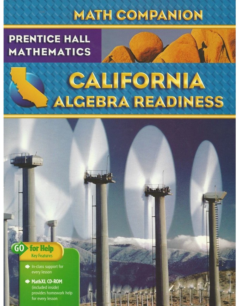 Math Companion (Prentice Hall Mathematics, California Algebra Readiness)
