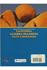 Math Companion (Prentice Hall Mathematics, California Algebra Readiness)