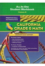 California Math All-In-One Student Workbook, Grade 6 Version A
