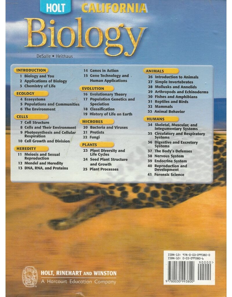 Biology {CA}