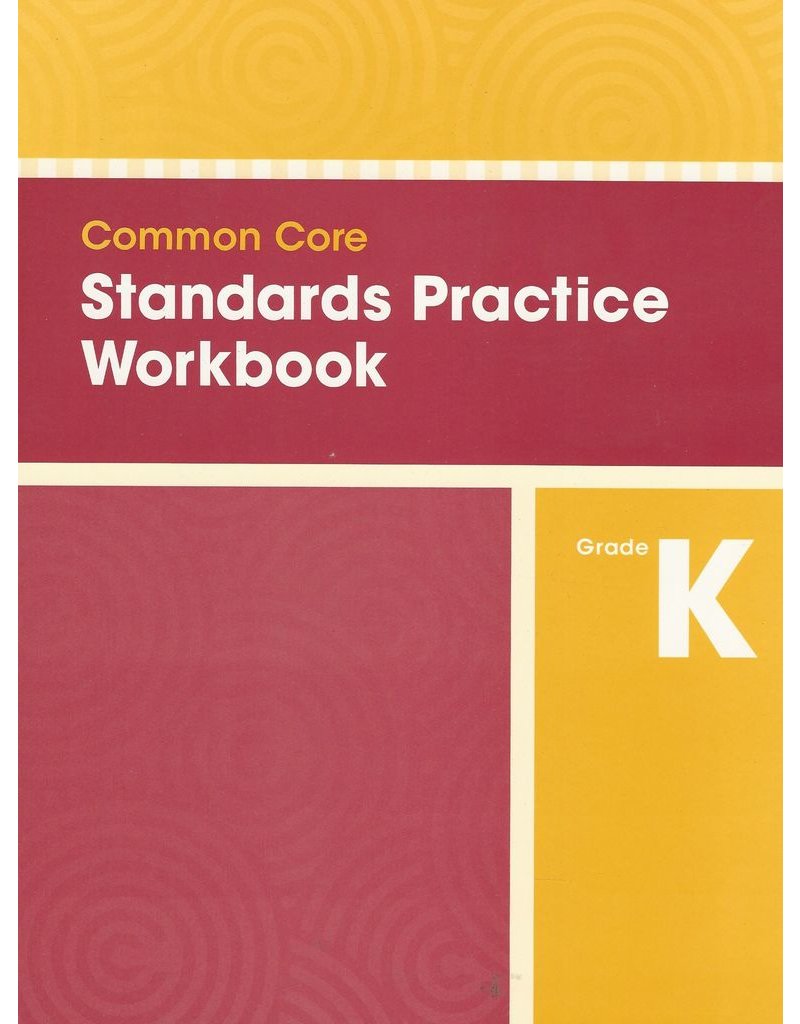 common-core-standards-practice-workbook-grade-k-j-c-books