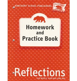 Harcourt School Publishers Reflections California: Homework & Practice Book Grade K