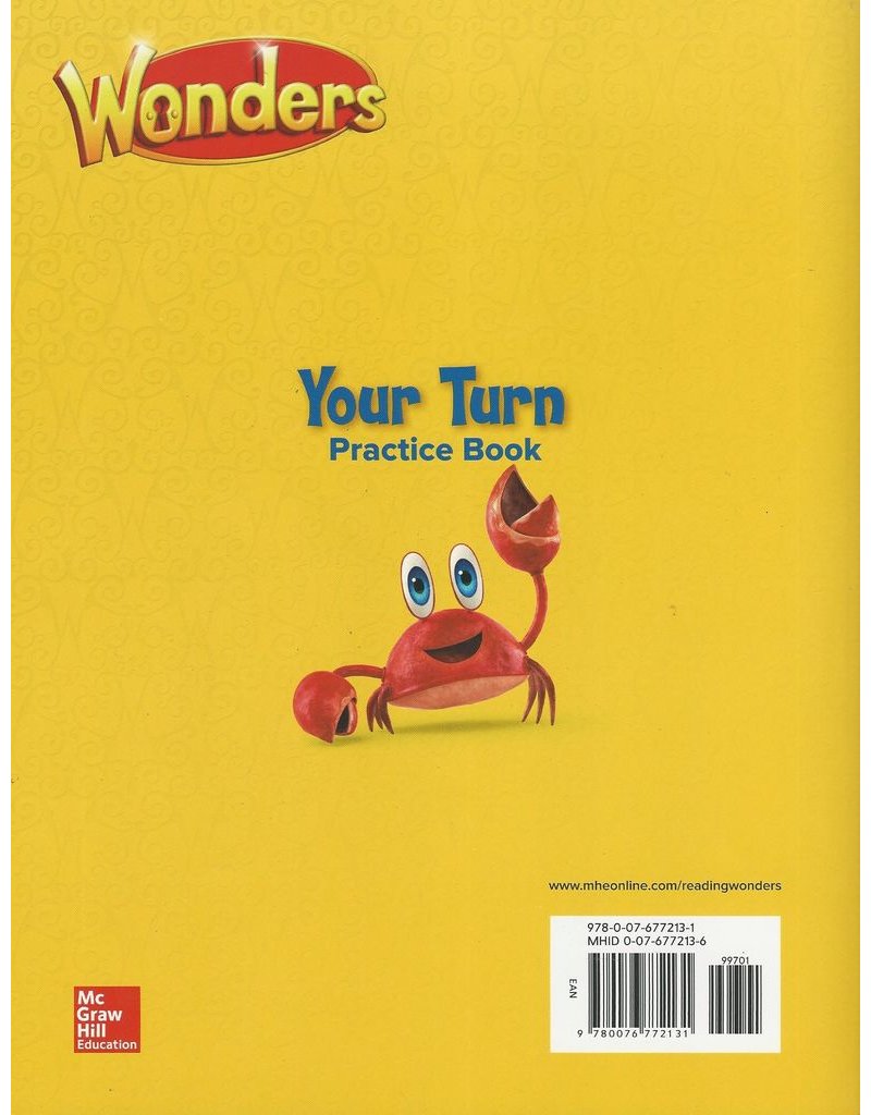 Wonders : Your Turn Practice Book Grade K