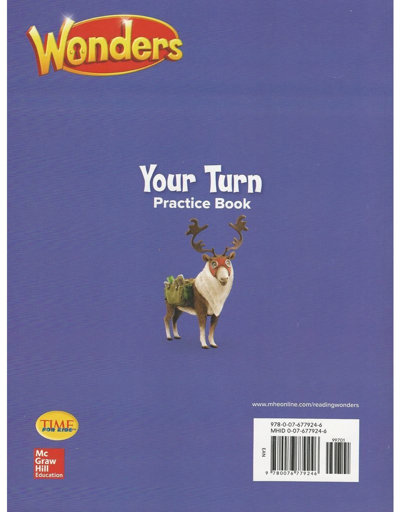 Wonders Your Turn Practice Book Grade 5