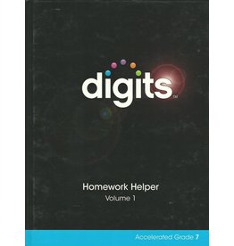 Digits Homework Helper Accelerated Grade 7 Volume 1