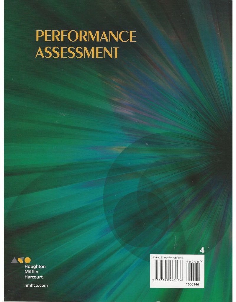 Journeys: Performance Assessment Grade 4