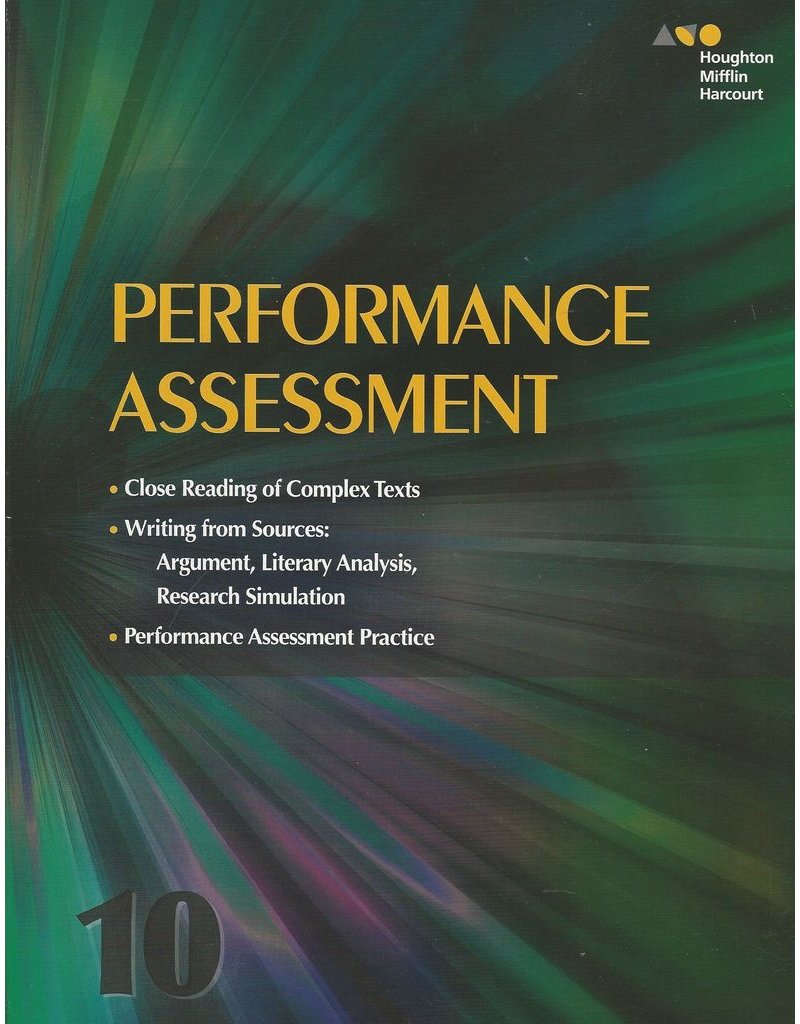 Collections: Performance Assessment Student Edition Grade 10