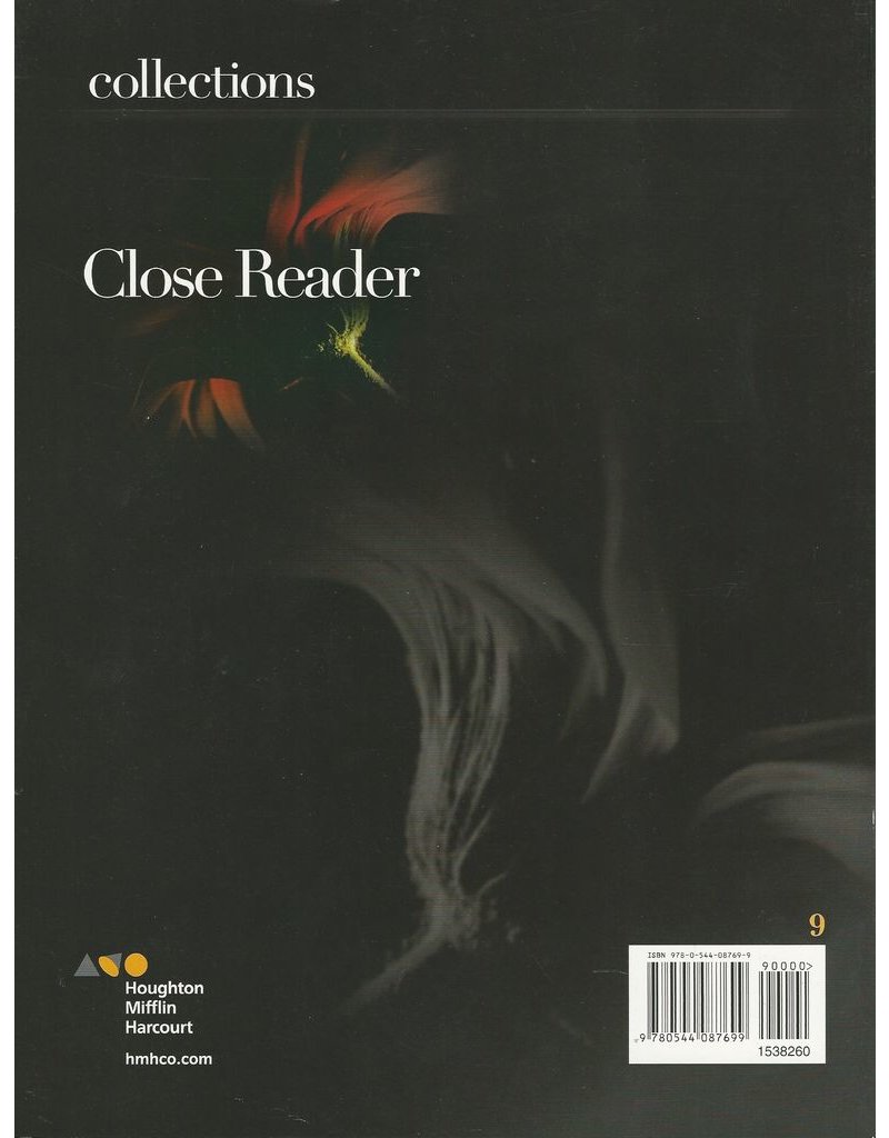Collections: Close Reader Student Edition Grade 9