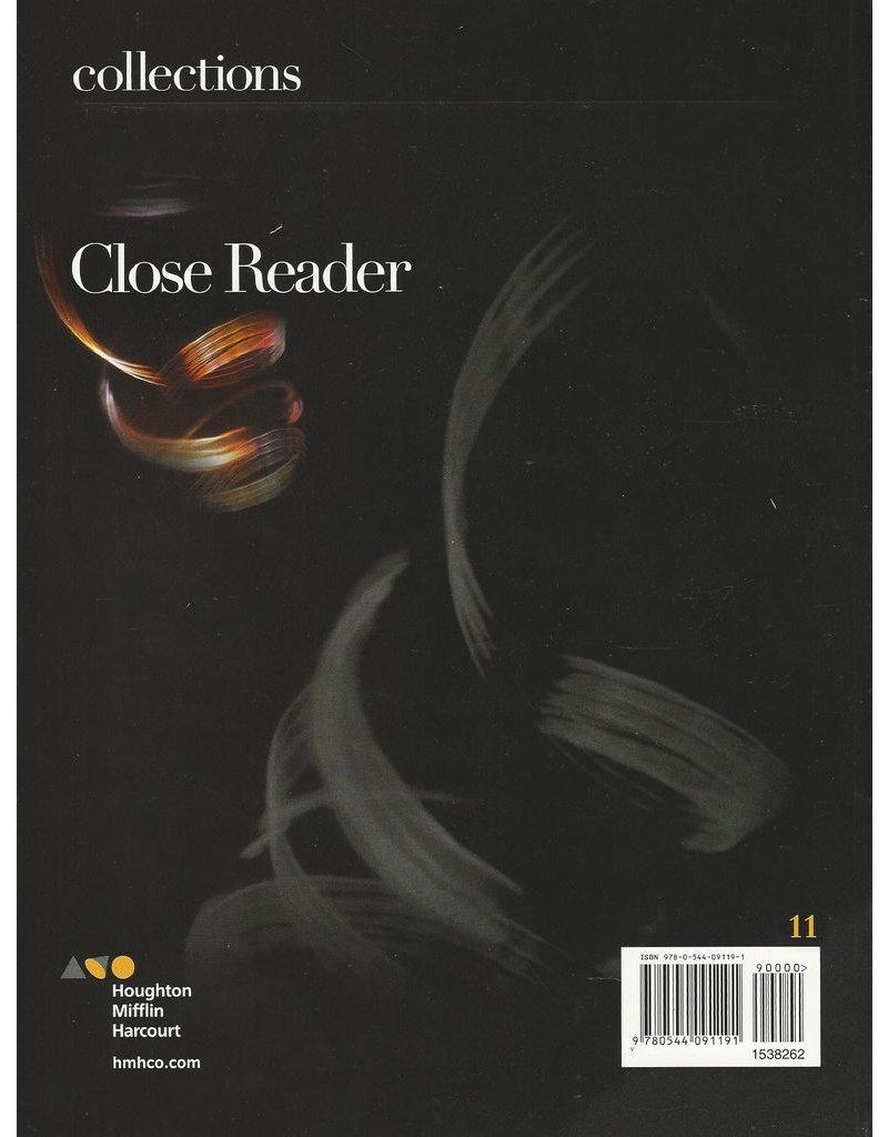 Collections: Close Reader Student Edition Grade 11