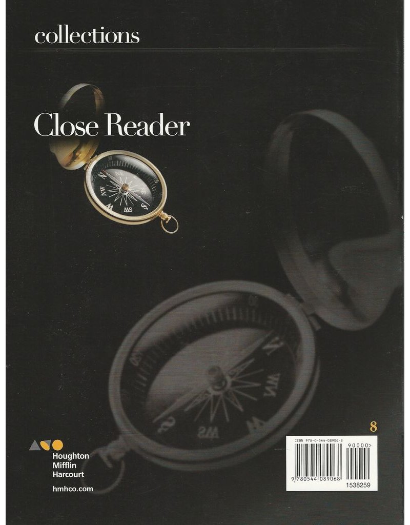 Collections: Close Reader Student Edition Grade 8