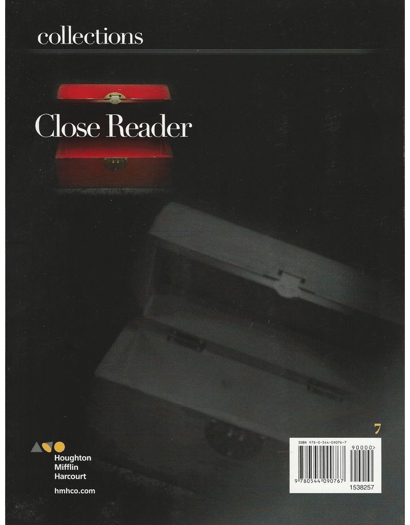 Collections: Close Reader Student Edition Grade 7