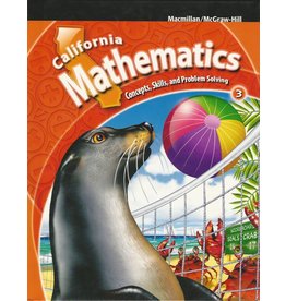 California Mathematics Grade 3 (Concepts, Skills, And Problem Solving)