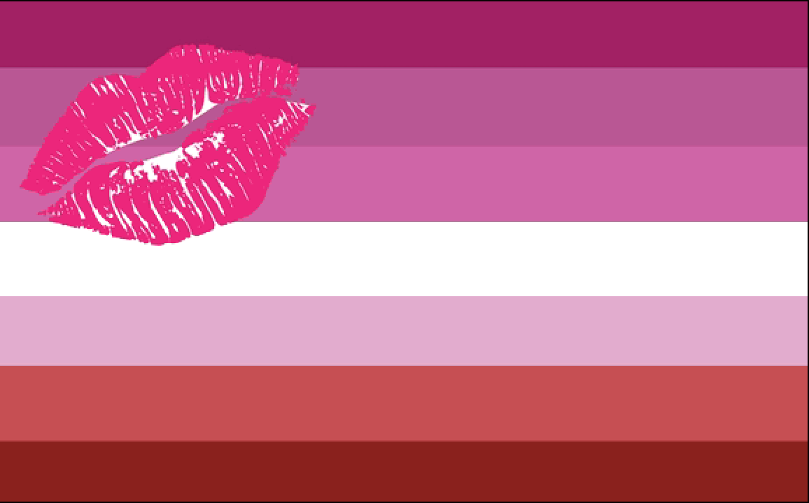 Pastel Lesbian Pride Flag.