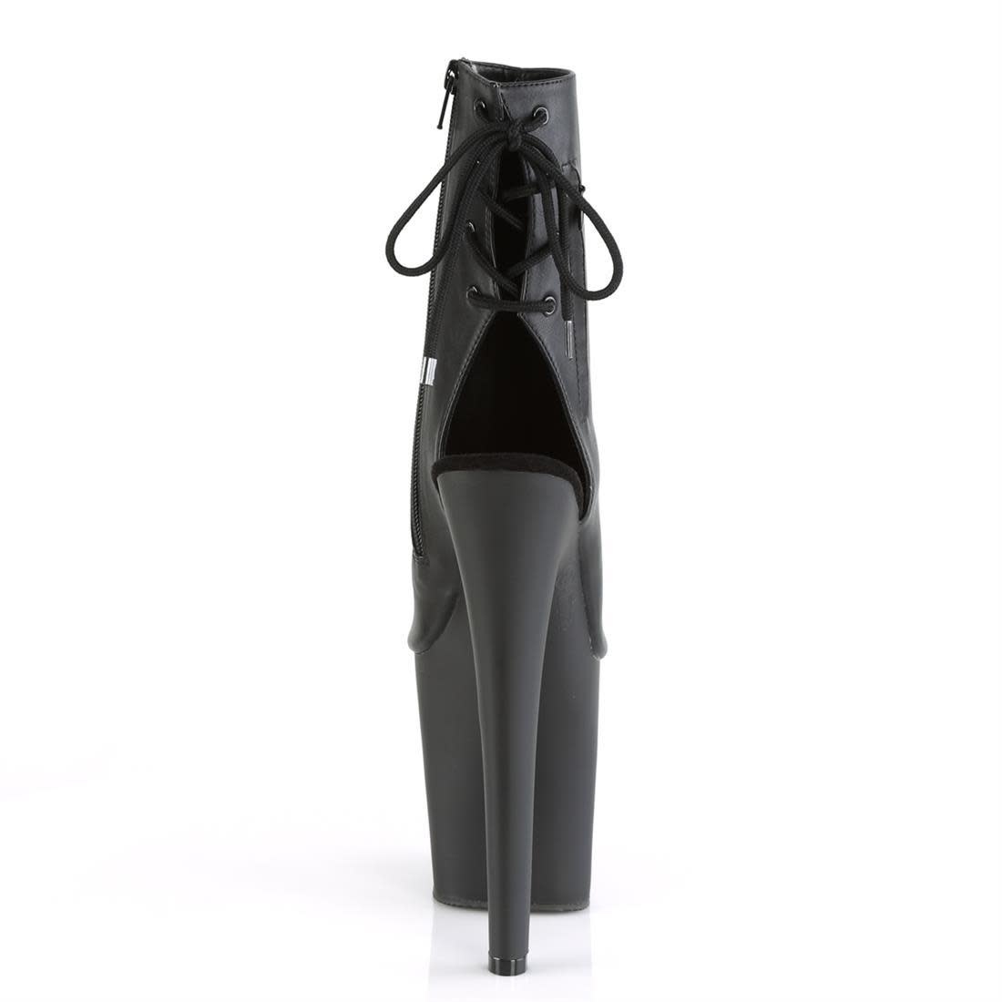 open toe open heel ankle boots