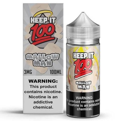 Keep It 100 Keep It 100 - Mallow Man 100ml Keep It 100 Keep It 100 - Mallow Man 100ml