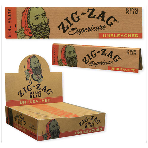 Zig Zag Unbleached Ultra Thin Rolling Papers