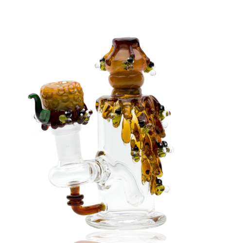 Empire Glassworks Empire Glassworks - Nano Beehive Rig Water Pipe Empire Glassworks Empire Glassworks - Nano Beehive Rig Water Pipe