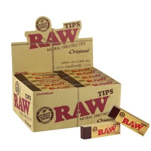 RAW Raw - Natural Unrefined Tips - 50pk