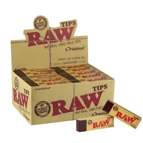 RAW Raw - Natural Unrefined Tips - 50pk RAW Raw - Natural Unrefined Tips - 50pk