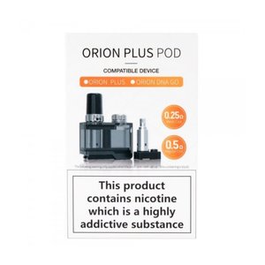 Lost Vape Lost Vape Orion Plus Refillable Pod 2ML 2 Pack Lost Vape Lost Vape Orion Plus Refillable Pod 2ML 2 Pack