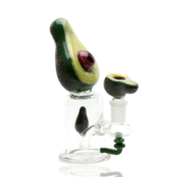 Empire Glassworks - Avocadope Glass Mini Rig Water Pipe