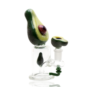Empire Glassworks Empire Glassworks - Avocadope Glass Mini Rig Water Pipe
