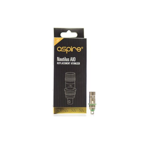 Aspire Aspire Nautilus AIO Replacement Coil 1.8ohm Aspire Aspire Nautilus AIO Replacement Coil 1.8ohm