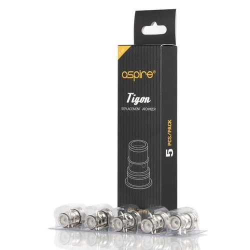 Aspire Aspire Tigon Replacement Atomizers - Pack of 5 Aspire Aspire Tigon Replacement Atomizers - Pack of 5