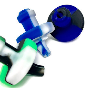Production Silicone Silicone Carb Cap with Directional Flow