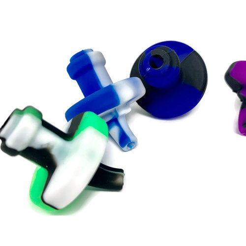 Production Silicone Silicone Carb Cap with Directional Flow