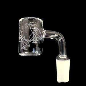 Production Quartz Quartz Etched Banger 14mm Male