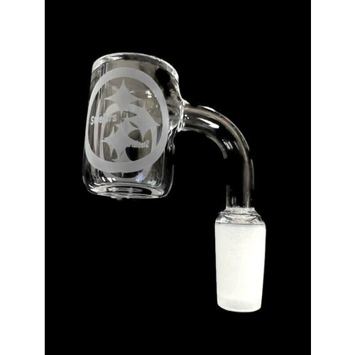 Production Quartz Quartz Etched Banger 14mm Male