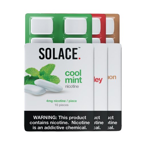Solace Solace Nicotine Gum 4mg Solace Solace Nicotine Gum 4mg