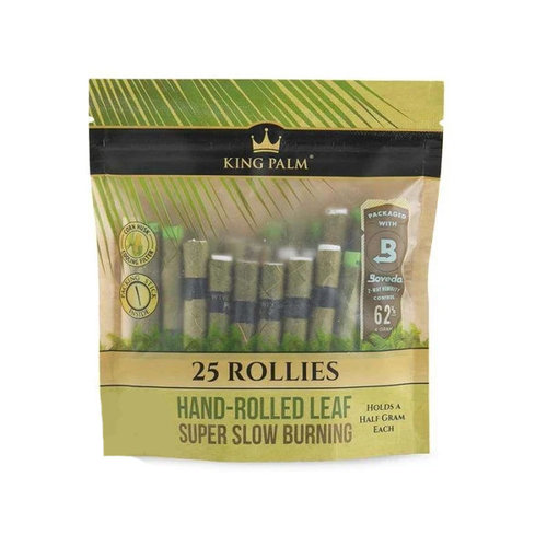 King Palm King Palm- Rollie Size BULK 25PK w/ Boveda King Palm King Palm- Rollie Size BULK 25PK w/ Boveda