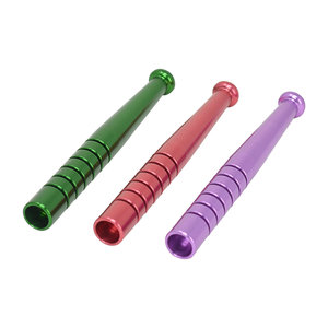 Smokingset Metallic Aluminum Taster Bat - Assorted Colors Smokingset Metallic Aluminum Taster Bat - Assorted Colors