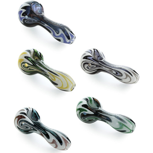 Grav Labs GRAV - Wig Wag Glass Spoon Pipe Random Color Grav Labs GRAV - Wig Wag Glass Spoon Pipe Random Color