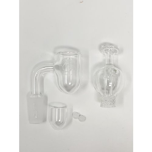 Glas House Glas House - Quartz Rounded Base Banger Set