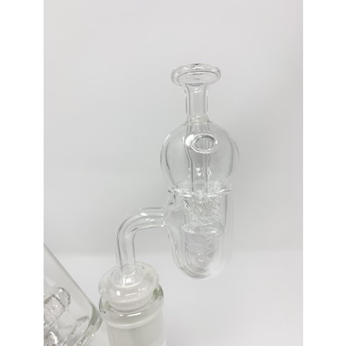 Glas House Glas House - Quartz Rounded Base 90 Degree Banger Set