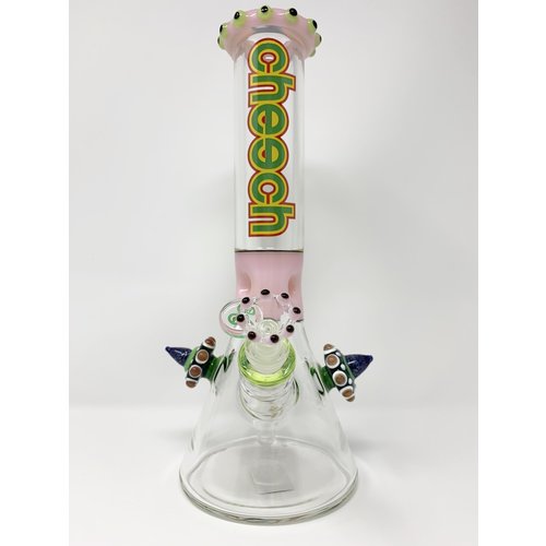 Cheech Cheech - Eyeball Brim Glass Waterpipe Cheech Cheech - Eyeball Brim Glass Waterpipe