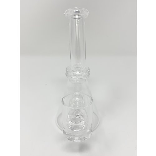 Production Quartz Mini Quartz Beaker w/ Built in Reactor Banger Production Quartz Mini Quartz Beaker w/ Built in Reactor Banger