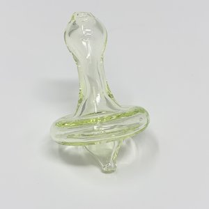 Glass Carb Cap for Bangers - Fumed Slime Glass Carb Cap for Bangers - Fumed Slime