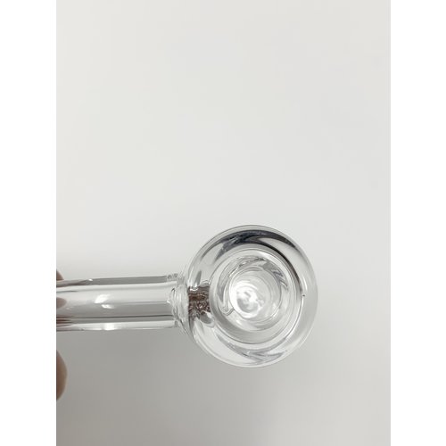 Production Quartz 4mm Thick Quartz 45 Degree Banger with Slitted Insert Cup Production Quartz 4mm Thick Quartz 45 Degree Banger with Slitted Insert Cup