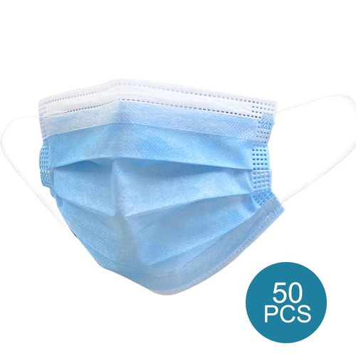 Disposable Face Masks - Pack of 50 Disposable Face Masks - Pack of 50