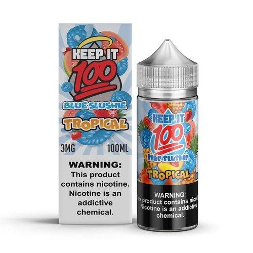 Keep It 100 Keep It 100 - Blue Slushie Tropical 100ml Keep It 100 Keep It 100 - Blue Slushie Tropical 100ml