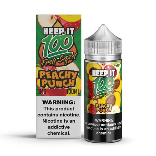 Keep It 100 Keep It 100 - Peachy Punch 100ml Keep It 100 Keep It 100 - Peachy Punch 100ml