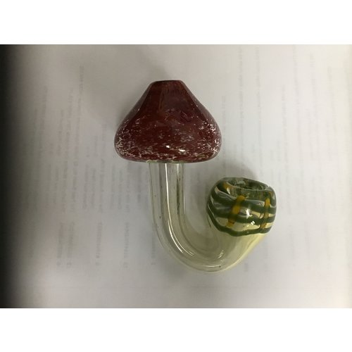 Mushroom Cap Hand Pipe - Assorted Colors Mushroom Cap Hand Pipe - Assorted Colors