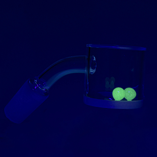 Banger Beads - Pair - UV GLOW 6mm Banger Beads - Pair - UV GLOW 6mm