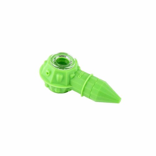 Ooze Bowser 2 In 1 Silicone And Glass Pipe - Assorted Colors Ooze Bowser 2 In 1 Silicone And Glass Pipe - Assorted Colors